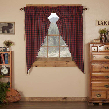 Cumberland Prairie Short Panel Curtain Set of 2 - The Fox Decor